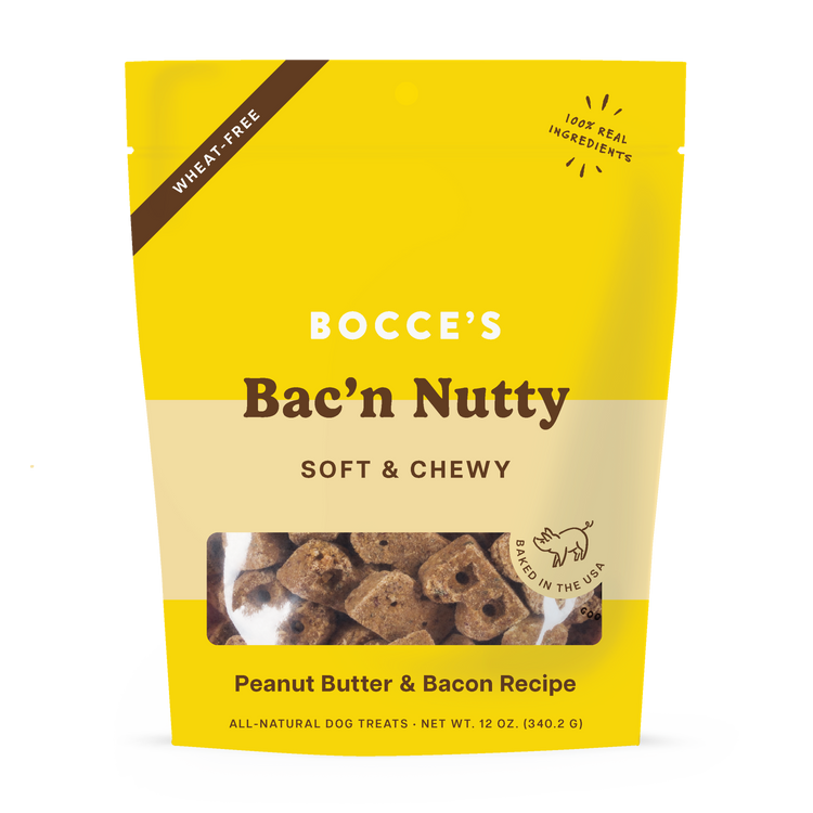 Bocce's Bakery Bac'N Nutty Soft & Chewy - Samples