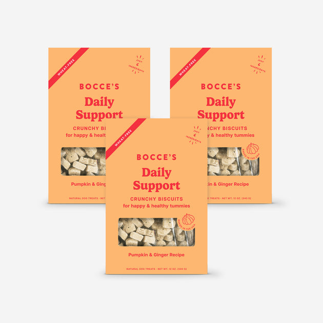 Bocce's Bakery Daily Support Biscuits 3-Pack Bundle